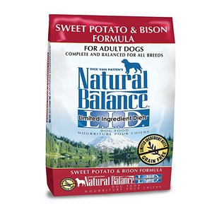 Natural Balance Limited Ingredient Diets Dry Dog Food – Sweet Potato & Bison Formula