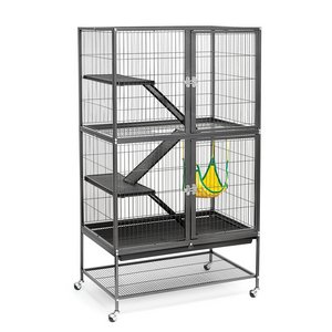 Prevue Hendryx Black Feisty Ferret Cage