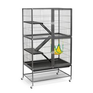 Prevue Hendryx Black Feisty Ferret Cage